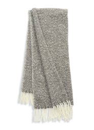 Habitat Faux Mohair Throw - Charcoal - 150x200cm - thumbnail 2