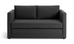 Argos Home Lucy Fabric Sofa Bed -  Charcoal