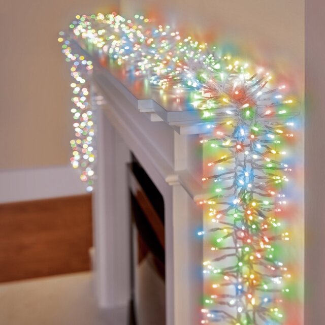 Premier 2000 Multi Action LEDs Cluster Christmas Lights - image 1