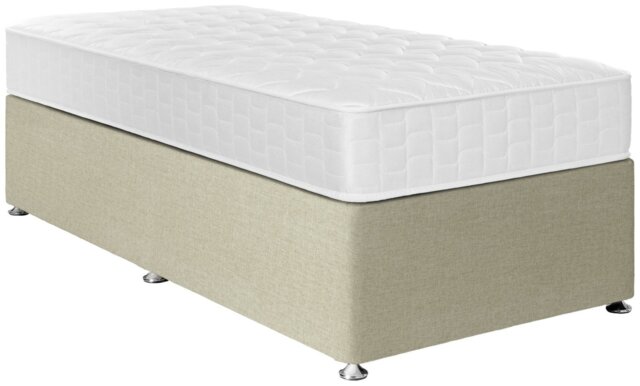 Argos Home Elmdon Deep Ortho Single Divan Bed - Natural - image 1