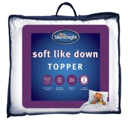 Silentnight Soft Like 2.5cm Mattress Topper -Double