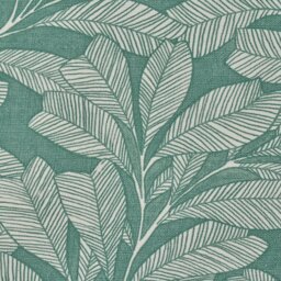 Habitat Linear Leaves Blackout Green Roller Blind - 180cm - thumbnail 2