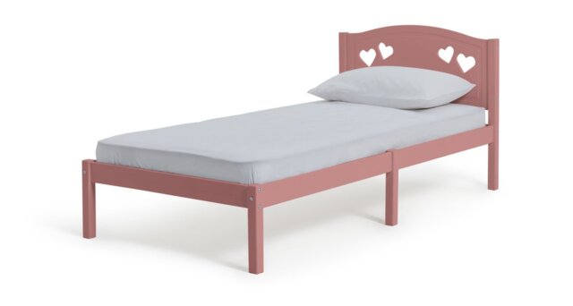 Argos Home Mia Single Bed Frame - Pink - image 1