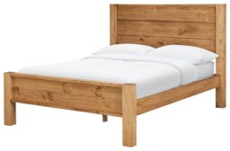 Argos Home Fairfield Kingsize Wooden Bed Frame - Pine - thumbnail 1