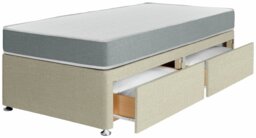 Argos Home Devon Single 2 Drawer Divan Bed - Natural - thumbnail 2