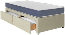 Argos Home Devon Single 2 Drawer Divan Bed - Natural