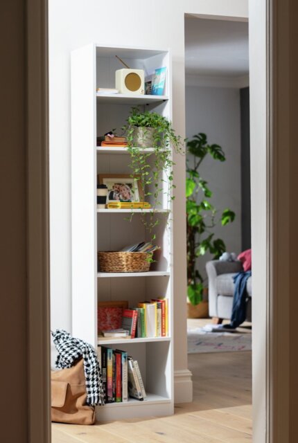Argos Home Maine Narrow Bookcase - Black - image 1