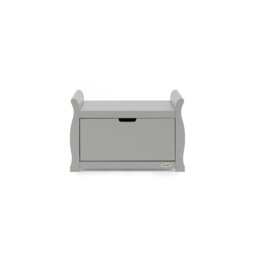 Obaby Kids Stamford Sleigh Toy Box - Warm Grey - thumbnail 1