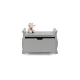 Obaby Kids Stamford Sleigh Toy Box - Warm Grey - thumbnail 2