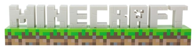 Minecraft Logo Kids LED Night Light - image 1