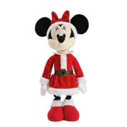 Disney Minnie Mouse Standing Plush Christmas Decoration - thumbnail 2