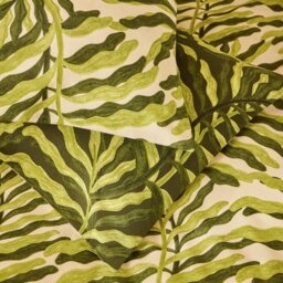 Habitat Leaf Printed Green Bedding Set - King size - thumbnail 2