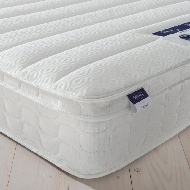 Silentnight Miracoil Travis Memory Small Double Mattress - image 1