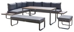 Norfolk Leisure Billingford 8 Seater Garden Corner Sofa Set - thumbnail 2