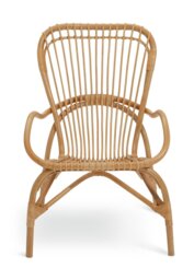 Habitat Wyatt Rattan Chair - Natural - thumbnail 1