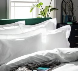 Habitat Pure Cotton 200TC Oxford Pillowcase Pair- White