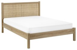 Julian Bowen Padstow Kingsize Wooden Bed Frame - Oak - thumbnail 2