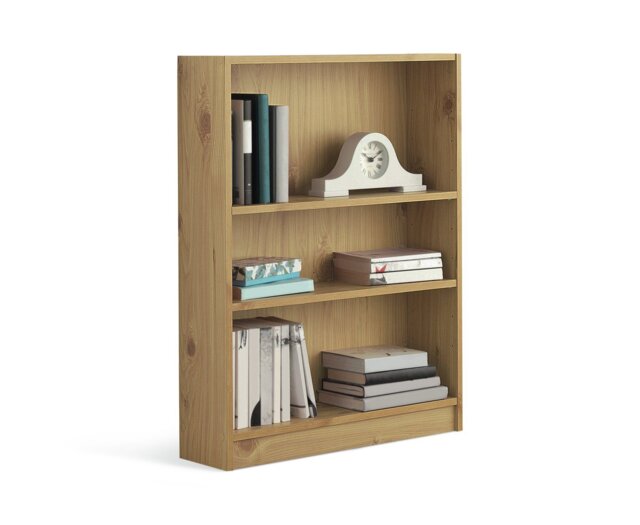Argos Home Apley Short Bookcase - Oak Effect - image 1