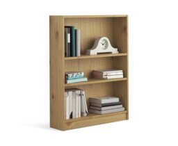 Argos Home Apley Short Bookcase - Oak Effect - thumbnail 1