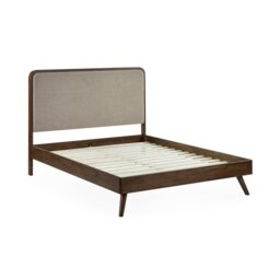 Julian Bowen Walden Kingsize Bed Frame - Walnut - thumbnail 2