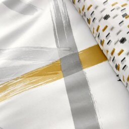 Appletree Leda Cotton Printed Grey Bedding Set - Double - thumbnail 2