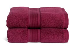 Habitat Supersoft 2 Pack Hand Towel - Plum