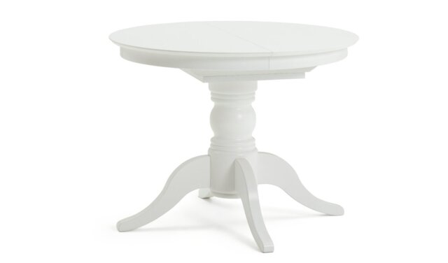 Habitat Otis Extending 4 - 6 Seater Dining Table - White - image 1