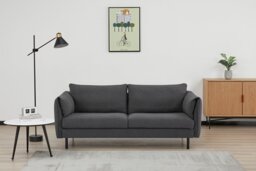 Habitat Betsy Boucle 3 Seater Sofa in a Box - Grey - thumbnail 2