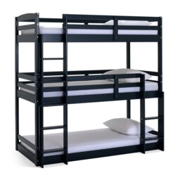 Argos Home Josie Triple Single Bunk Bed - Blue - thumbnail 2