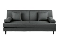 Argos Home Chase Fabric 3 Seater Clic Clac Sofa Bed-Charcoal