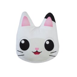 Gabby's Dollhouse Pandy Paws Shaped Cushion White - 35x30cm - thumbnail 2