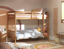 Argos Home Josie Bunk Bed and 2 Kids Mattresses - Pine - thumbnail 2