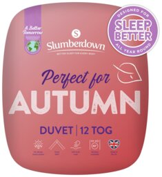 Slumberdown Autumn Non Allergic 12 Tog Duvet - Single - thumbnail 1