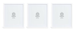 Habitat White Wooden 3 Pack Picture Frames -  Mixed Sizes