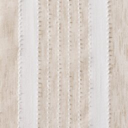 Argos Home Stripe Tab Top Sheer Voile Curtain - Neutral - 145x137cm - thumbnail 2