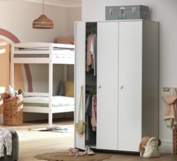 Argos Home Kids Juno 3 Door Wardrobe - White