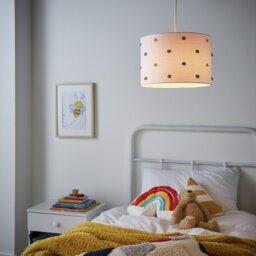 Glow Kids Pom Pom Easy Fit Lampshade - 30cm - thumbnail 2