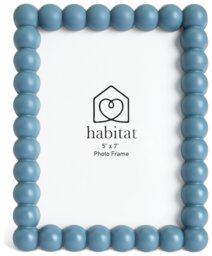 """Habitat Blue Bobble Picture Frame - 5x7""""""" - thumbnail 2