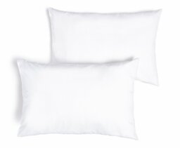 Habitat Soft and Cosy Brushed Cotton Pillowcase Pair - White - thumbnail 2