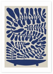 East End Prints 100 Leaved Plant Art Print - A3 - thumbnail 2