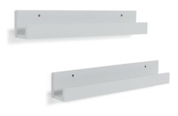 Habitat Kids Set of 2 Bookshelves - White - thumbnail 1