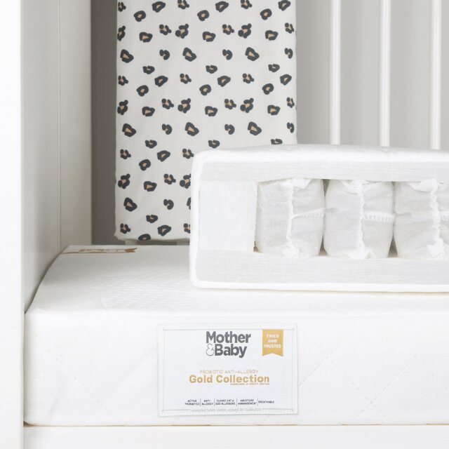 Mother&Baby 120 x 60cm Anti-Allergy Pocket Cot Mattress - image 1