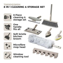 Tower 8-in-1 Cleaning and Storage Set - thumbnail 2