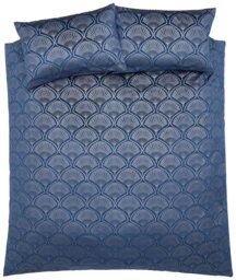 Catherine Lansfield Art Deco Navy Bedding Set - King size - thumbnail 2