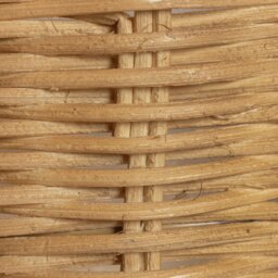 Habitat Rattan Hanging Basket - Natural - thumbnail 2