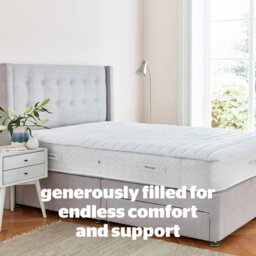 Silentnight Deep Sleep 2.5cm Mattress Topper -Kingsize - thumbnail 2