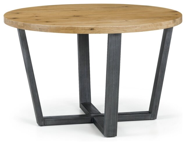 Julian Bowen Brooklyn 4 Seater Oak Dining Table - Natural - image 1