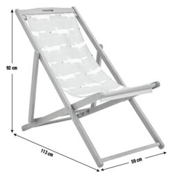 Habitat x Scion Folding Wooden Garden Deck Chair - Mr Fox - thumbnail 2