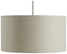 Habitat Oatmeal Linen Easy Fit Lampshade - 49cm - thumbnail 2