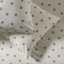 Argos Home Natural Spot Bedding Set - Single - thumbnail 2
